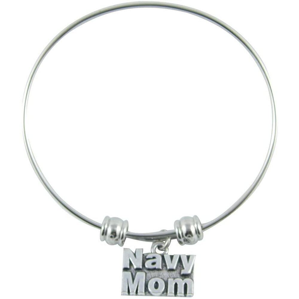 Navy Mom Bangle Bracelet Jewelry 25$